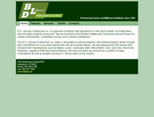 Tablet Screenshot of bdlent.com